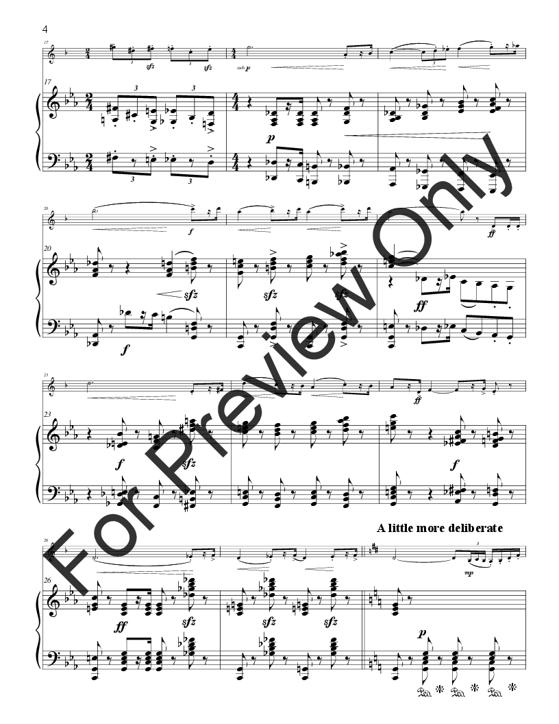 3 Pieces by Korngold set for clarinet and piano P.O.D.