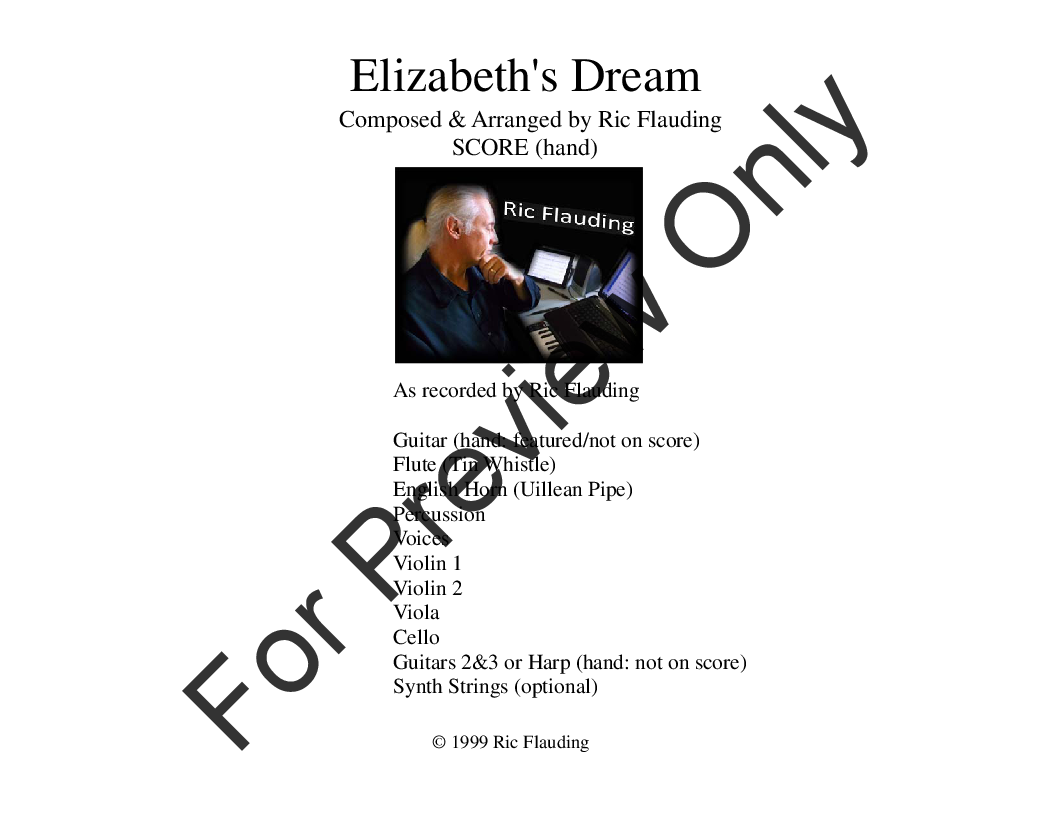 Elizabeth's Dream P.O.D.