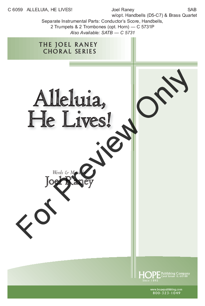 Alleluia He Lives!