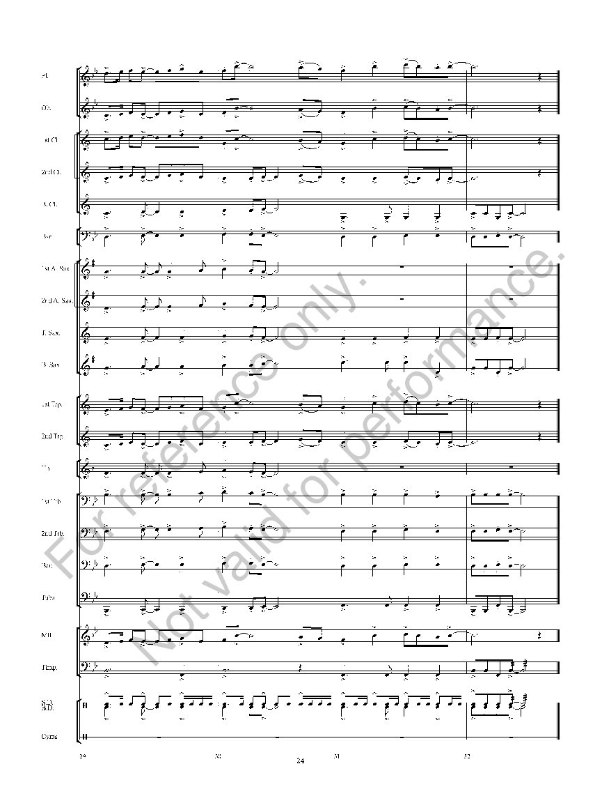 Sightreading 101 Extra Assessment Pack Full Conductor Score