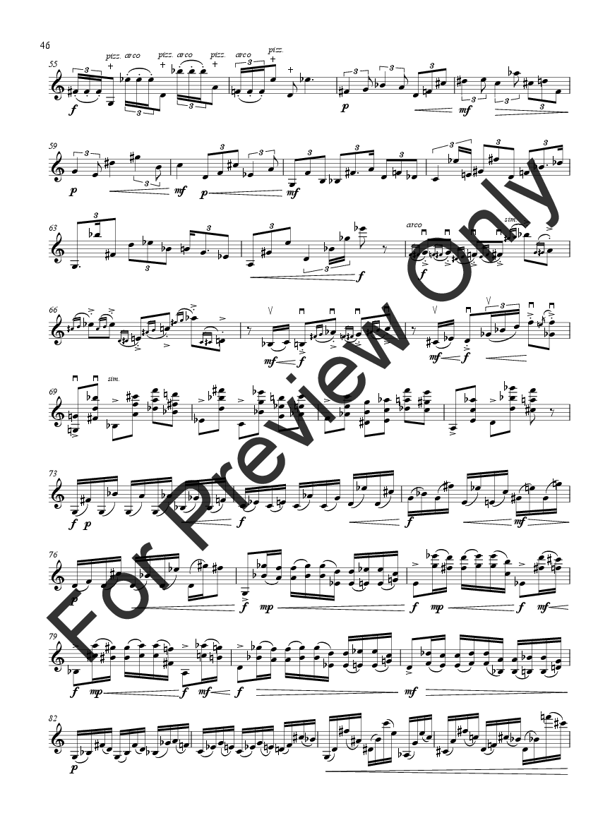 Twenty-four Caprices for Solo Violin P.O.D.