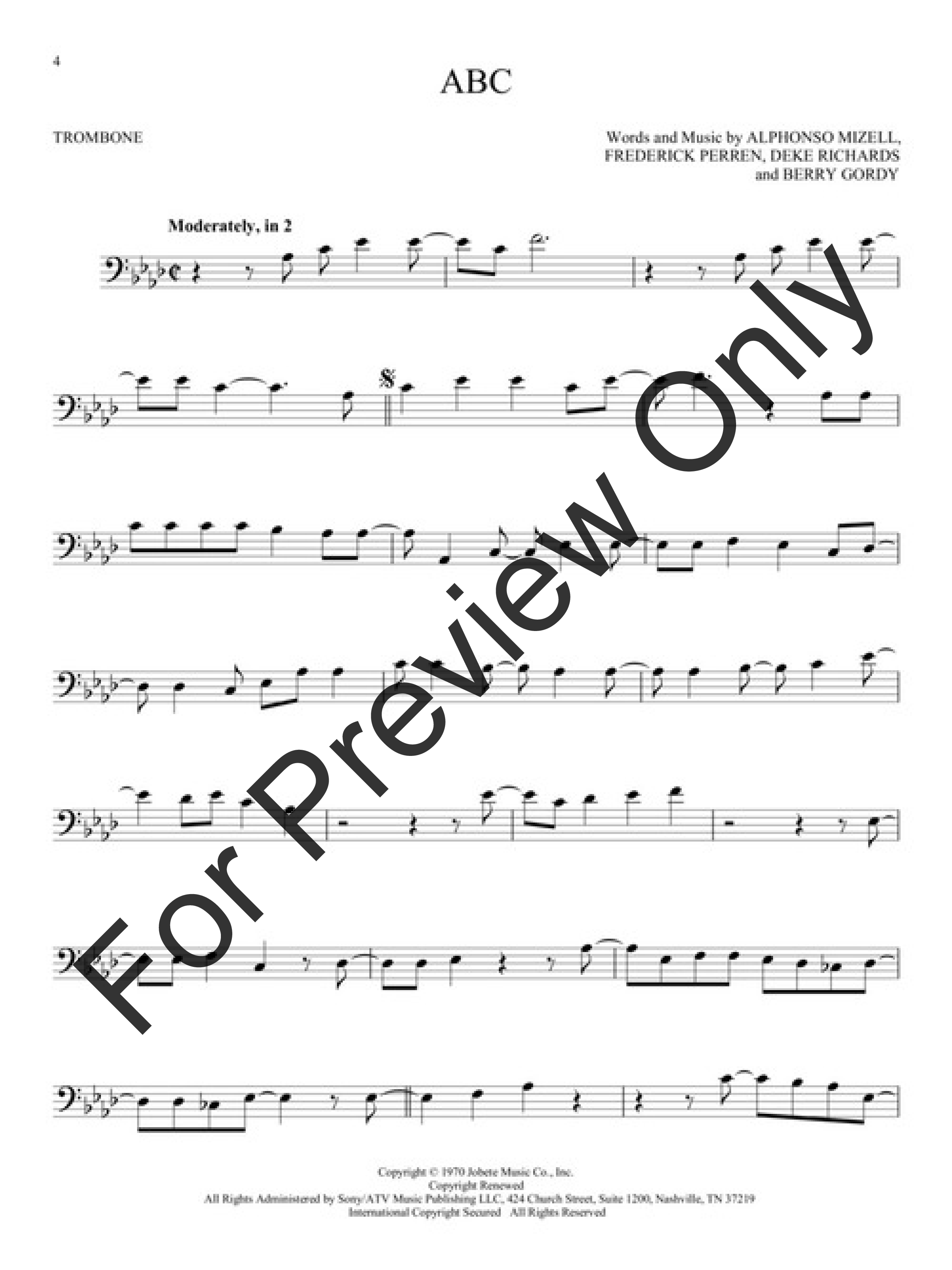 101 Popular Songs Trombone Book