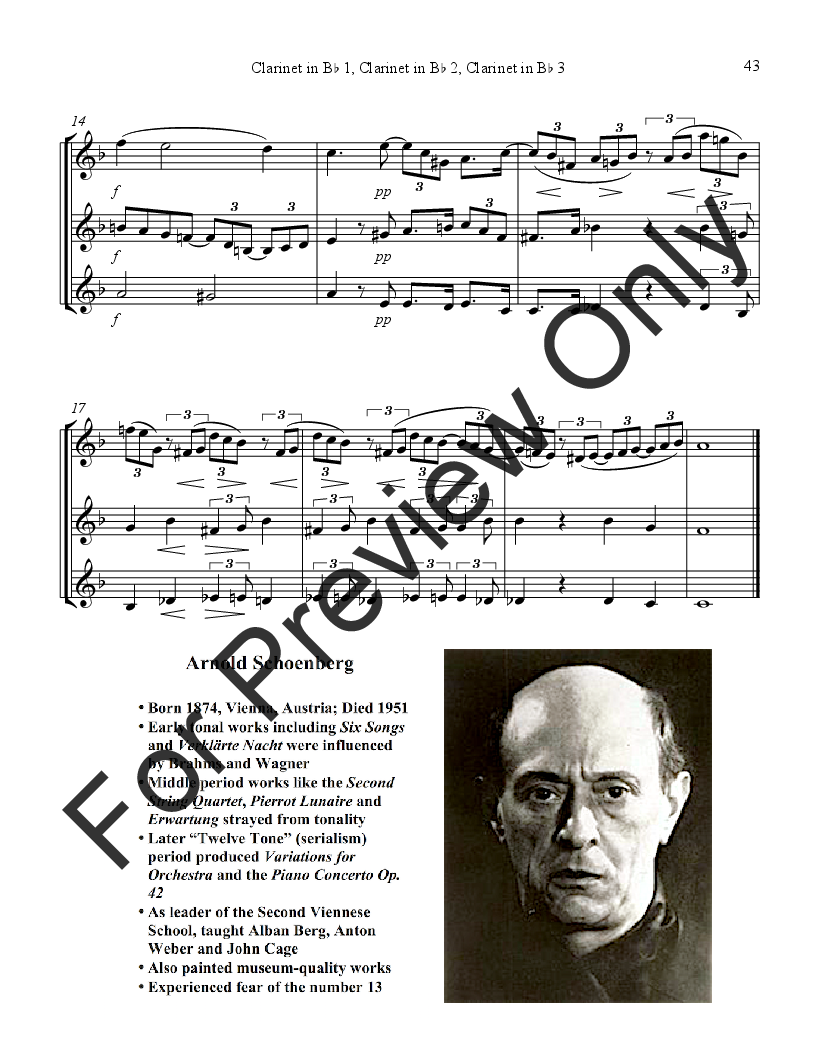 Themes of Early 20th Century Composers for Band P.O.D.