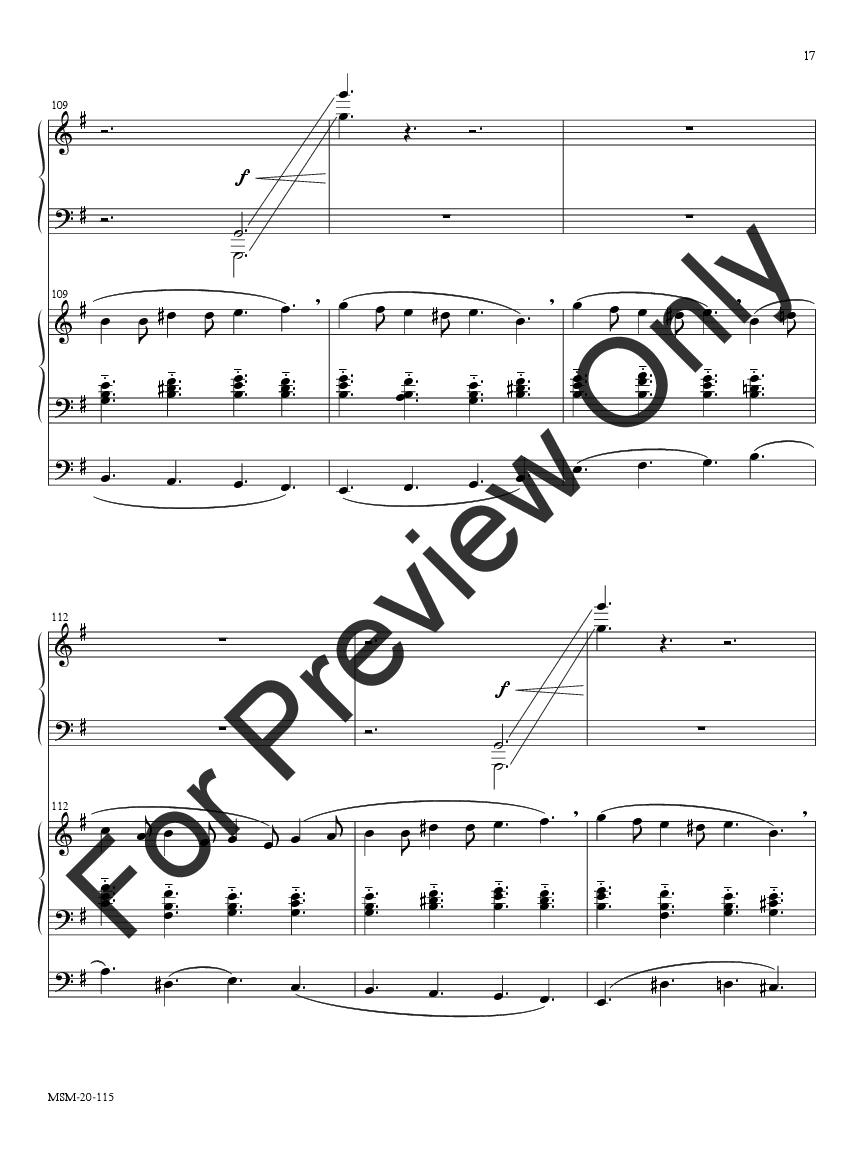 Christmas Carol Trilogy for Harp and Organ