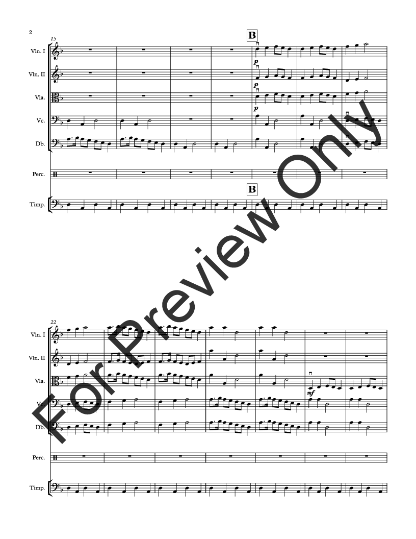Symphony #1, 3rd Movement P.O.D.
