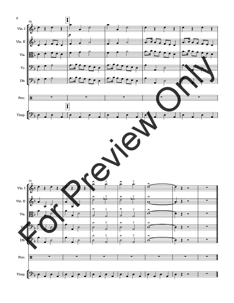 Symphony #1, 3rd Movement P.O.D.