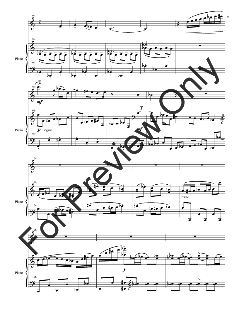 Preludio y Fuga para Clarinete y Piano P.O.D.