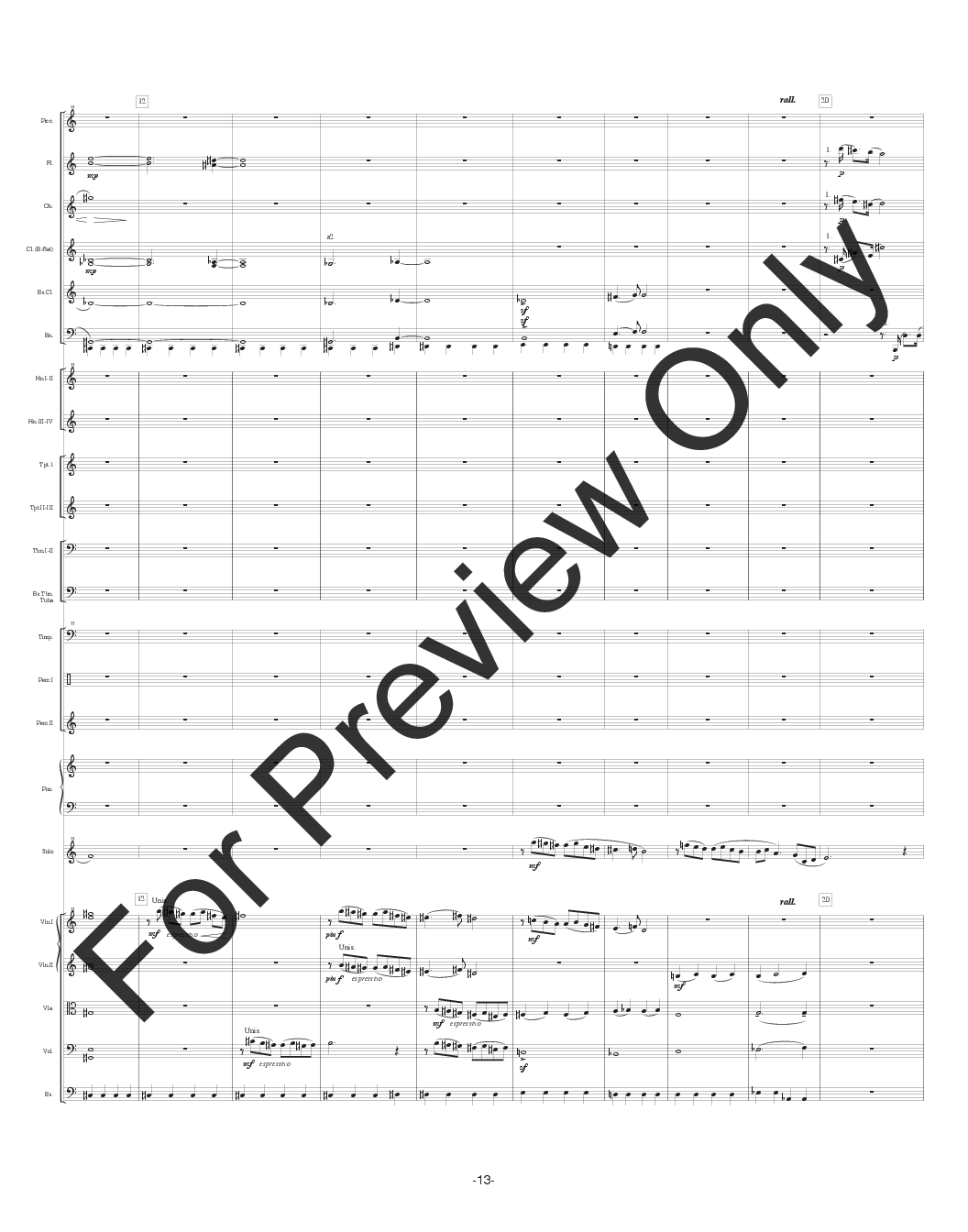 Concertino for Baritone Saxophone and Orchestra P.O.D.