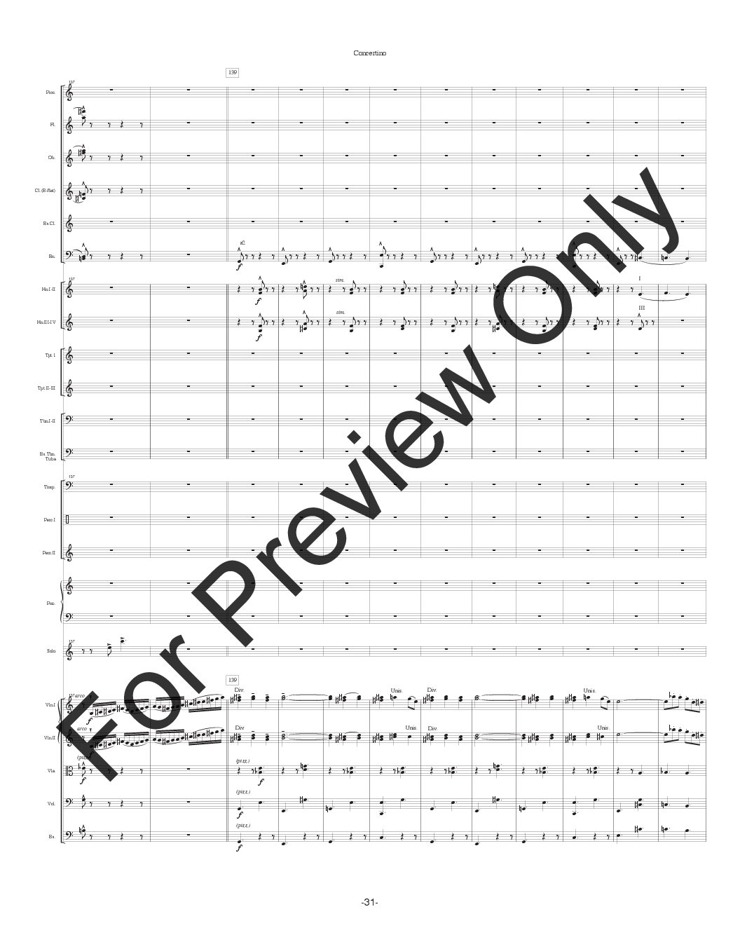 Concertino for Baritone Saxophone and Orchestra P.O.D.