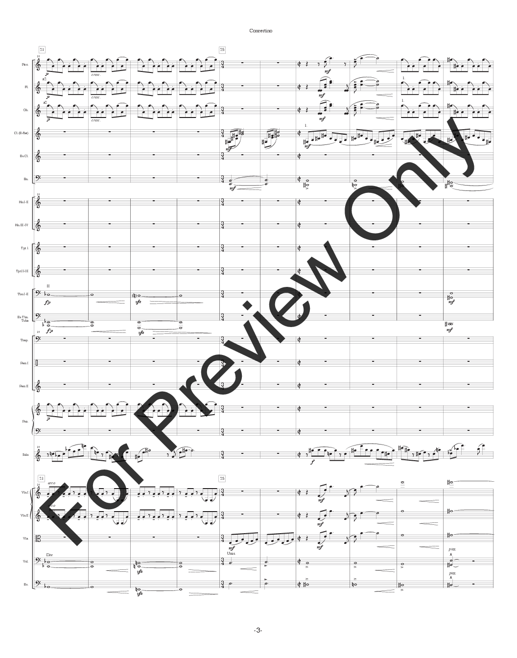 Concertino for Baritone Saxophone and Orchestra P.O.D.