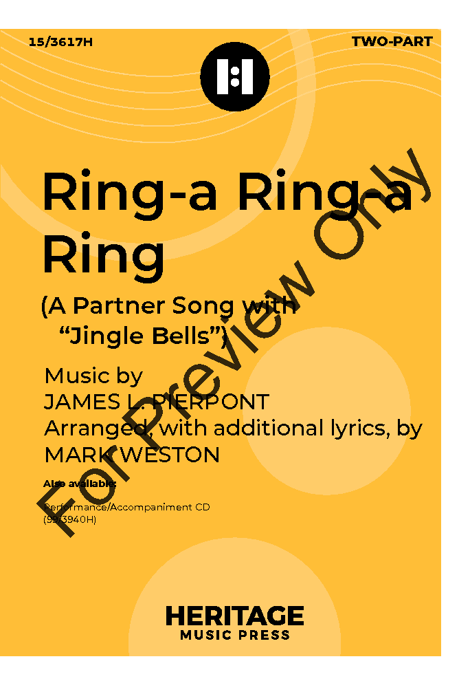 Ring-a Ring-a Ring Large Print Edition P.O.D.