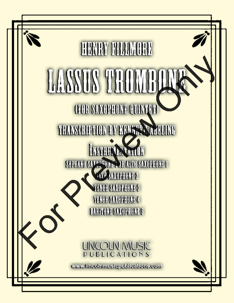 Lassus  Trombones  P.O.D.