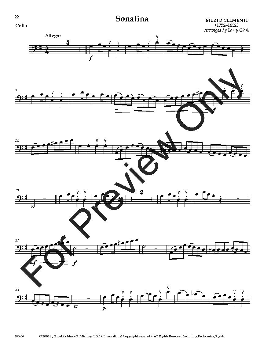 Accessible Solo Repertoire Cello P.O.D.