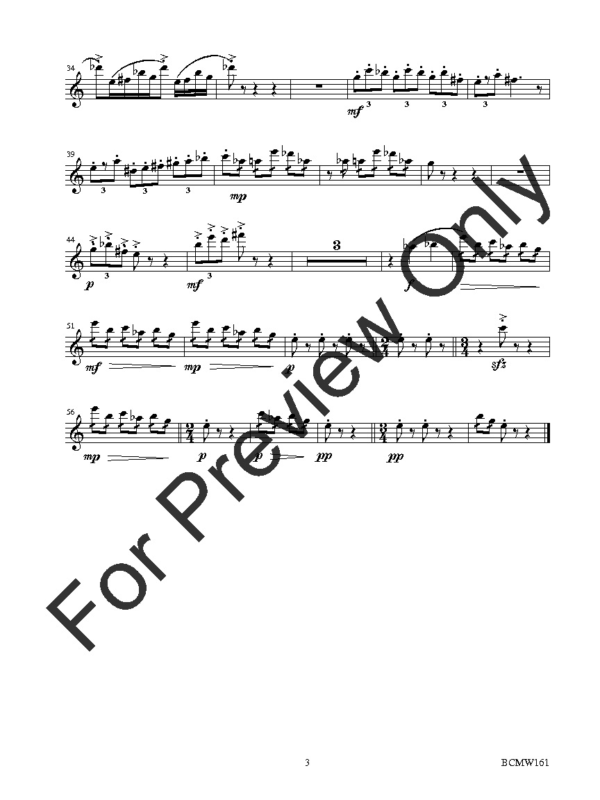 4 miniatures per 4 strumenti a fiato Quartet for Flute, Clarinet, Bassoon, and Horn