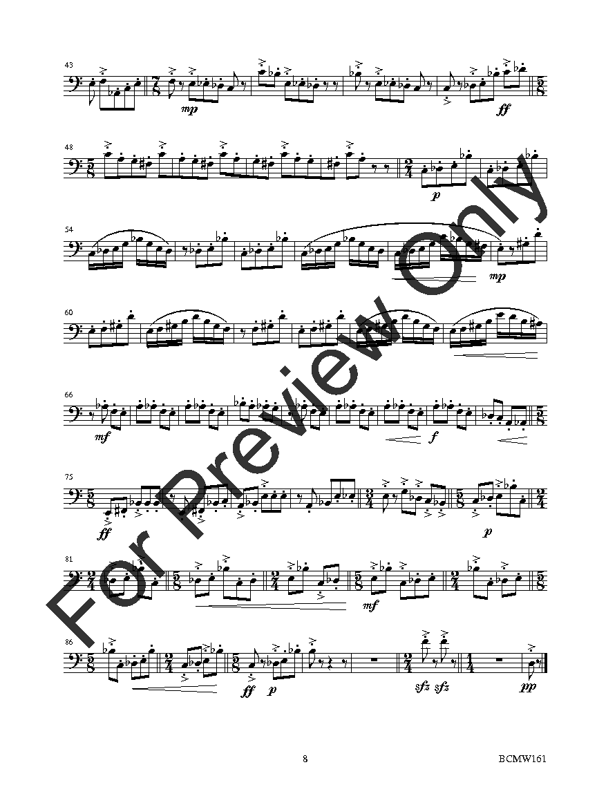 4 miniatures per 4 strumenti a fiato Quartet for Flute, Clarinet, Bassoon, and Horn