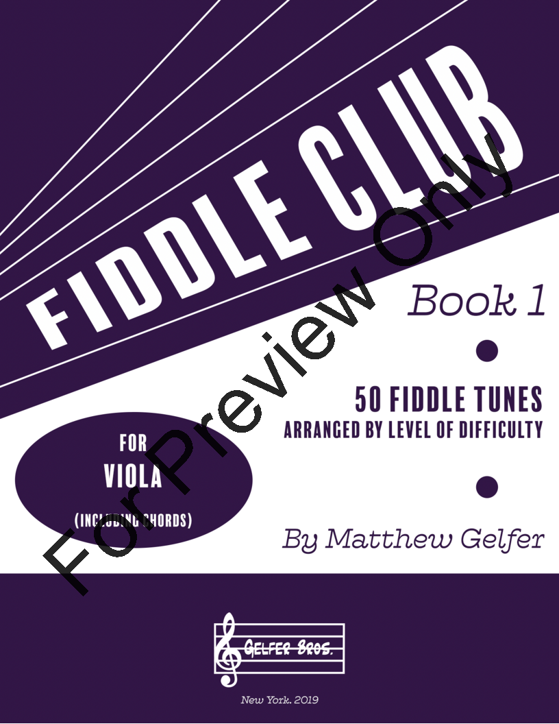 FIDDLE CLUB - Viola Part P.O.D.