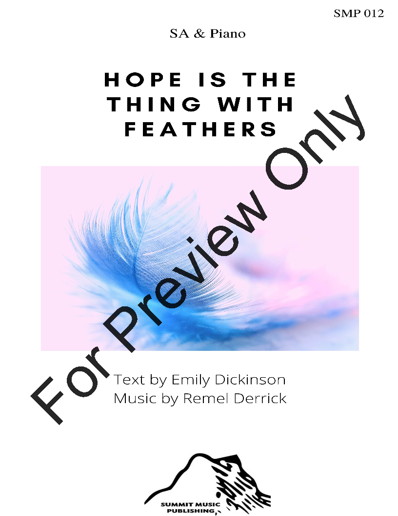 Hope Is The Thing With Feathers P.O.D.