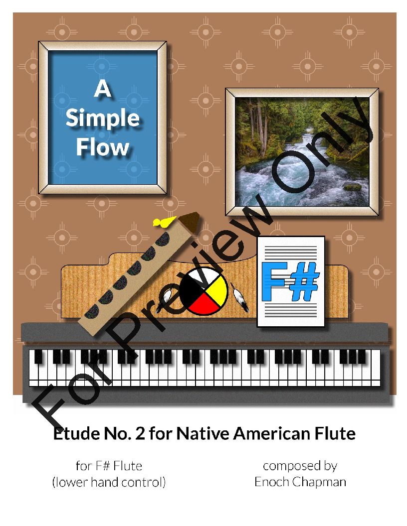 Etude No. 2 for Native American Flute - A Simple Flow P.O.D.