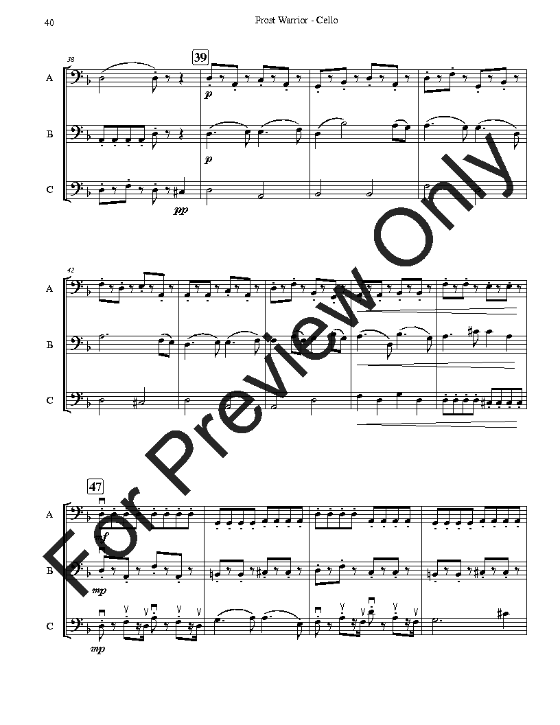 12 Trios for Strings Volume 2 P.O.D.