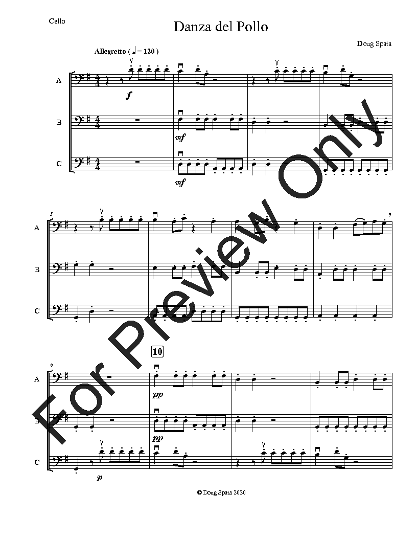 12 Trios for Strings Volume 2 P.O.D.