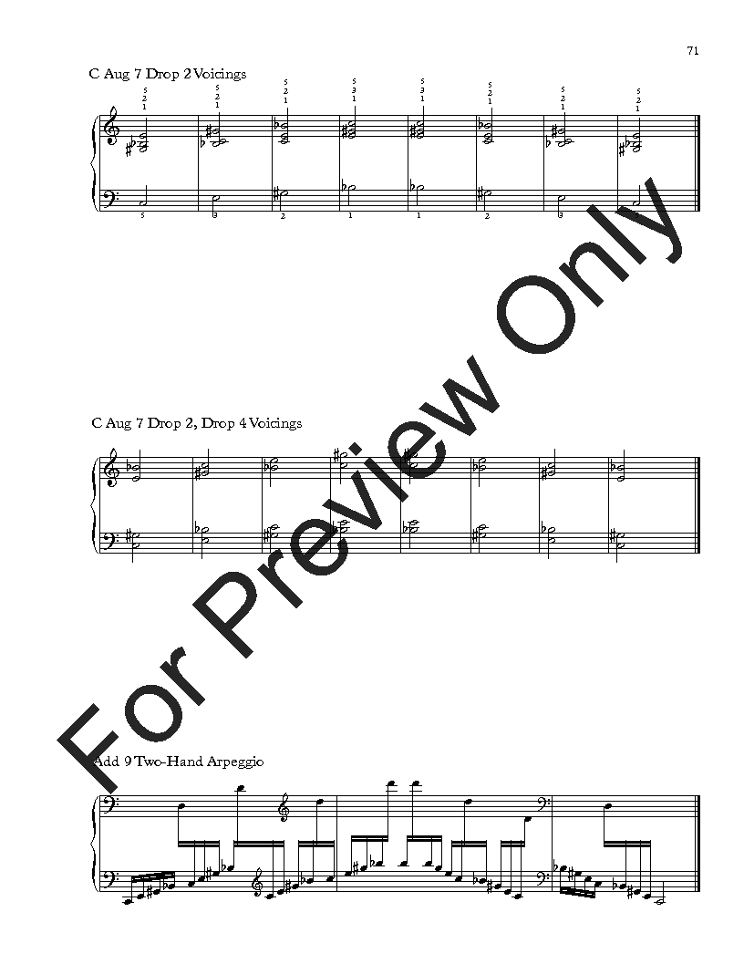 Jazz Scales P.O.D.