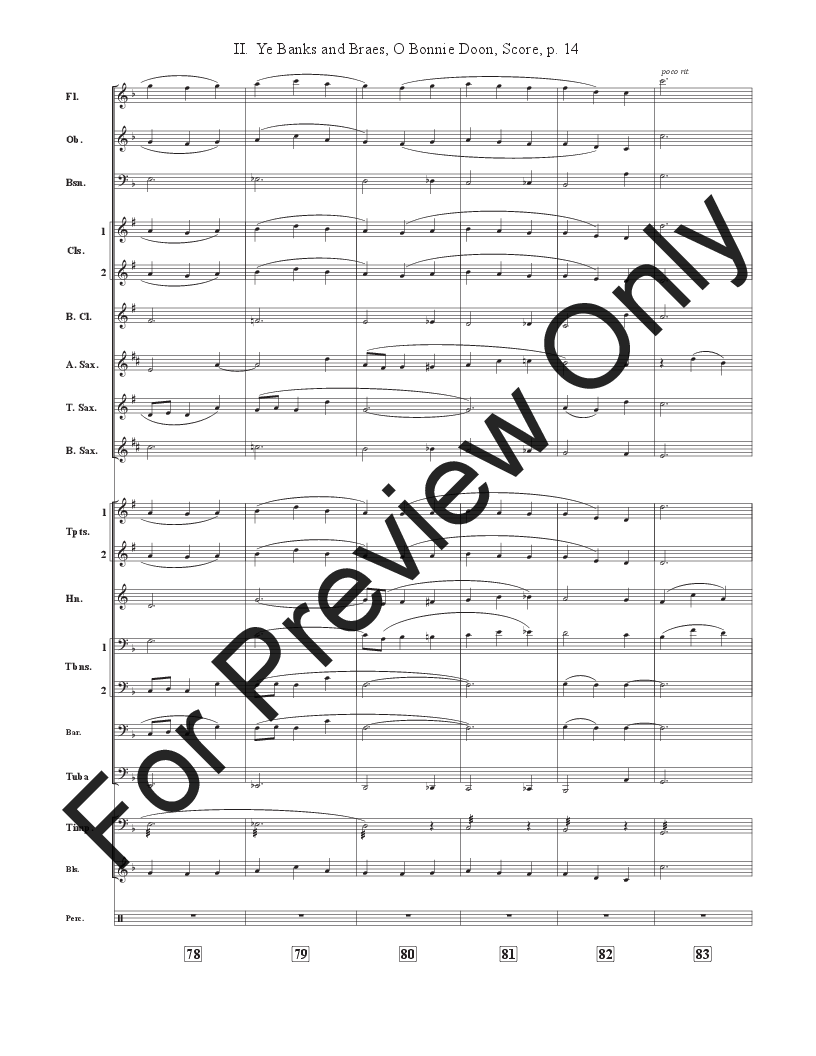 Two Scottish Folk Songs P.O.D.