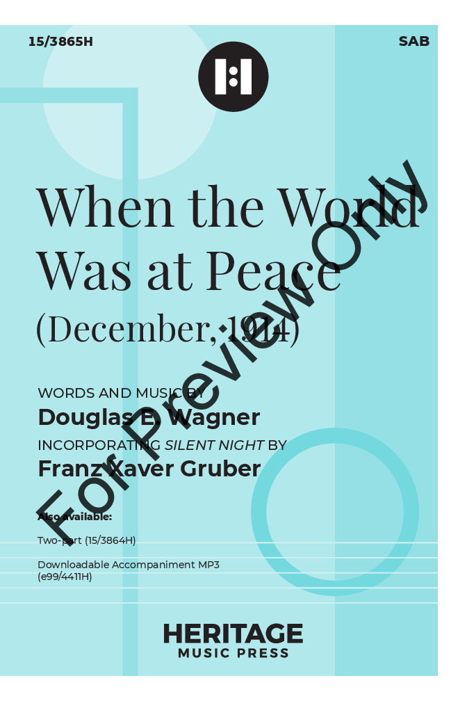 When the World Was at Peace Large Print Edition P.O.D.