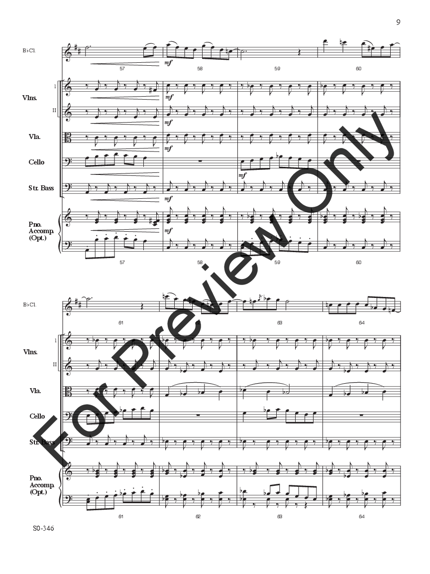 Rhapsody No.1 for Wind Soloist and Strings