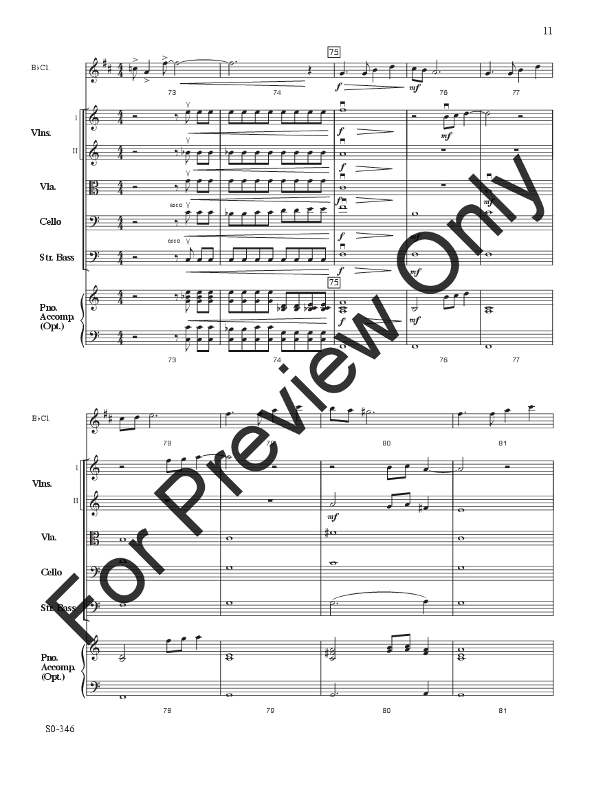 Rhapsody No.1 for Wind Soloist and Strings