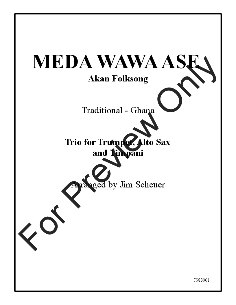 Meda Wawa Ase Instrumental Trio P.O.D.