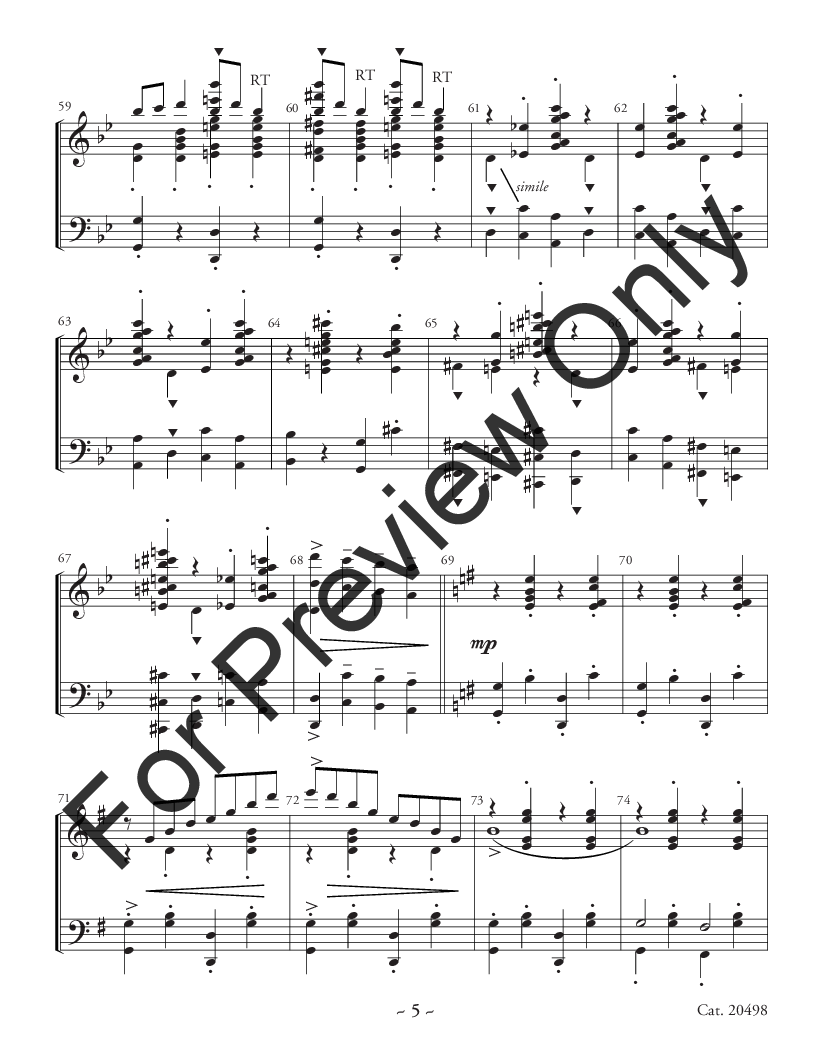 Dizzy Fingers 5-6 Octaves P.O.D.