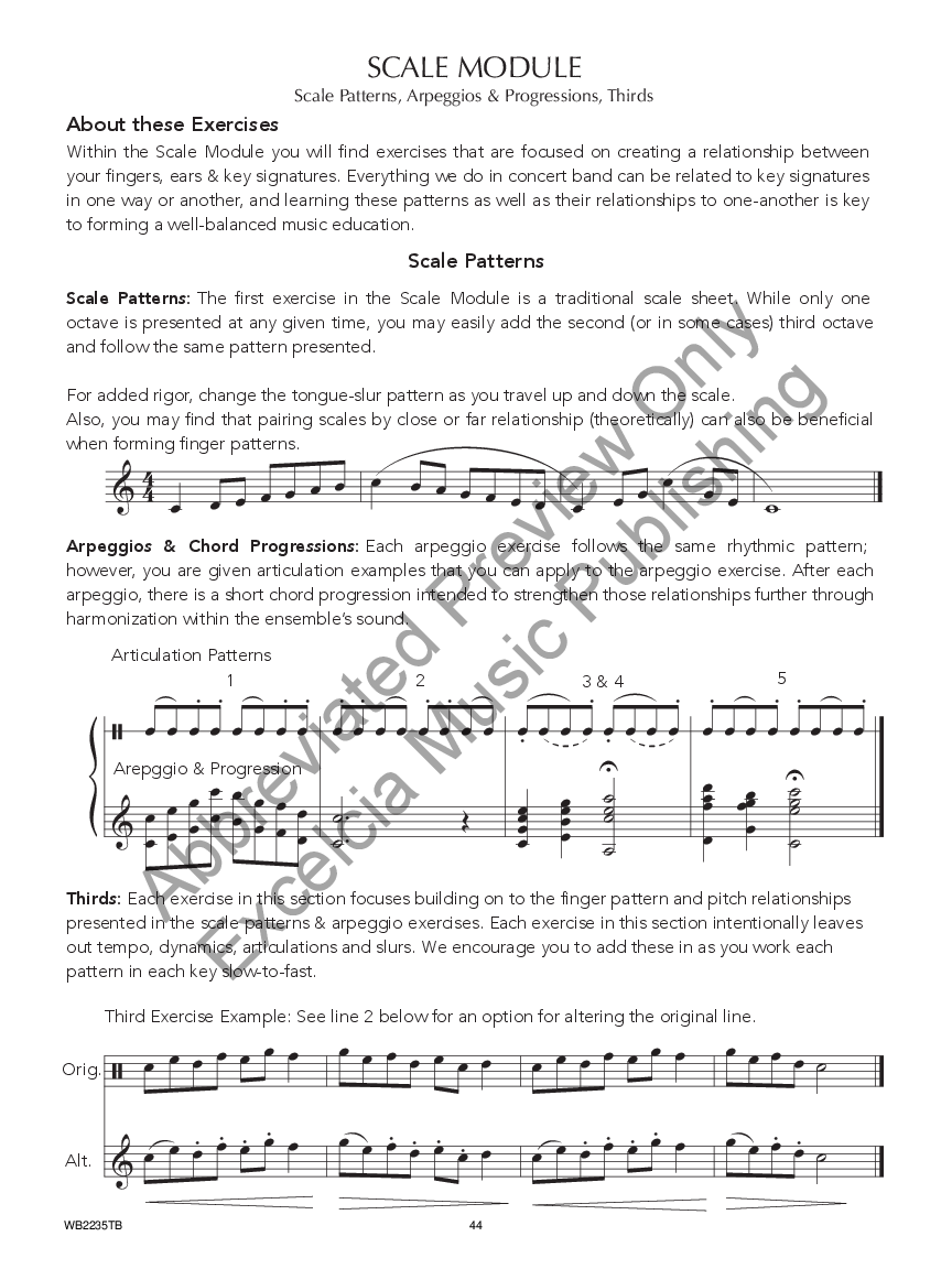 The Complete Warm-Up for Band FLUTE