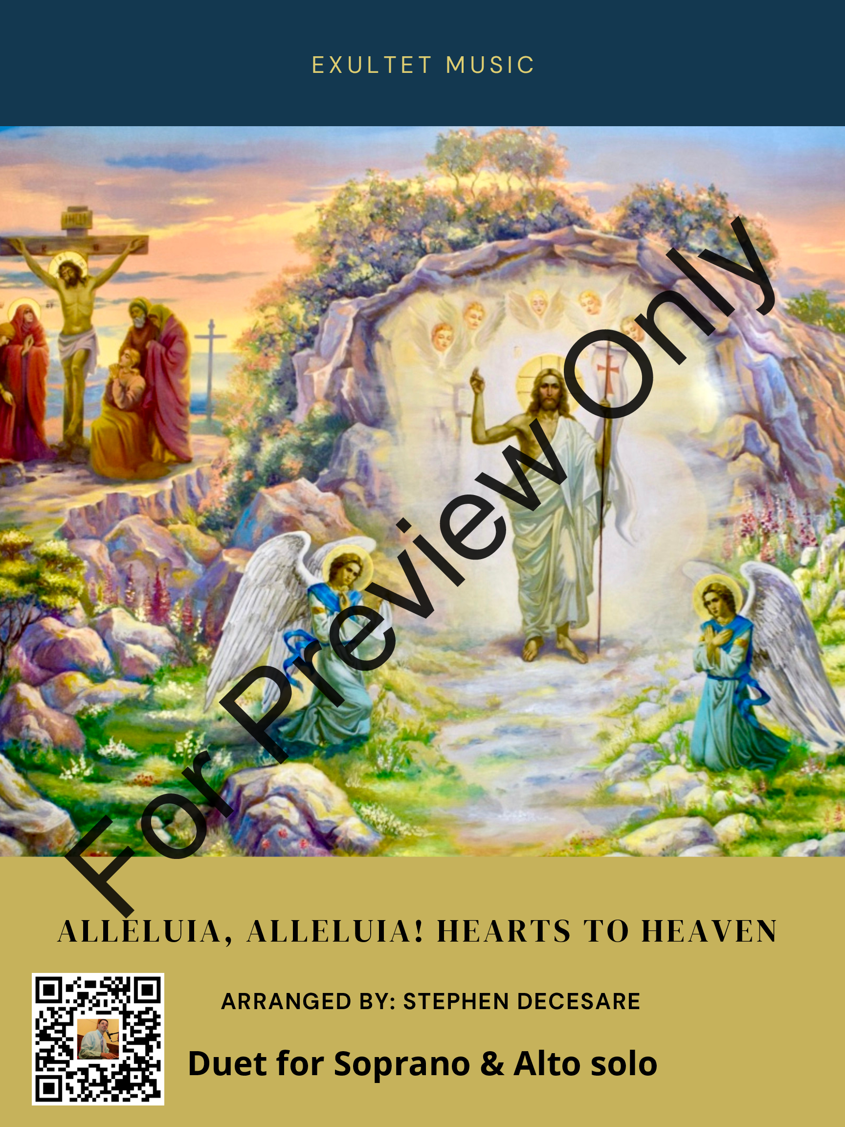 Alleluia, Alleluia! Hearts To Heaven (Duet for Soprano and Alto solo) P.O.D.
