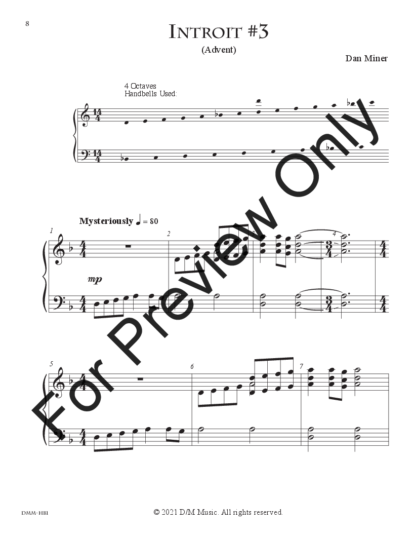 Introits for Handbells P.O.D.