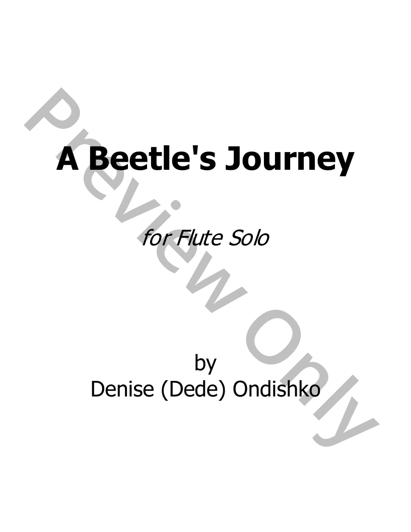 A Beetle's Journey P.O.D.