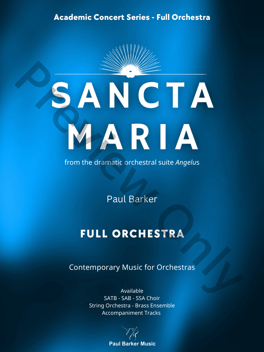 Sancta Maria Full Orchestra Performance Recording