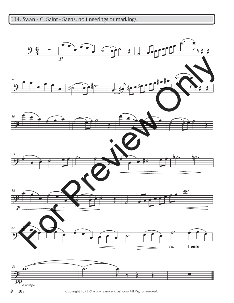 Learn Cello Fast - Book 3 P.O.D.