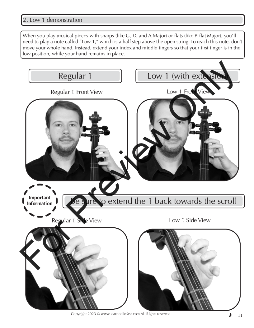 Learn Cello Fast - Book 3 P.O.D.