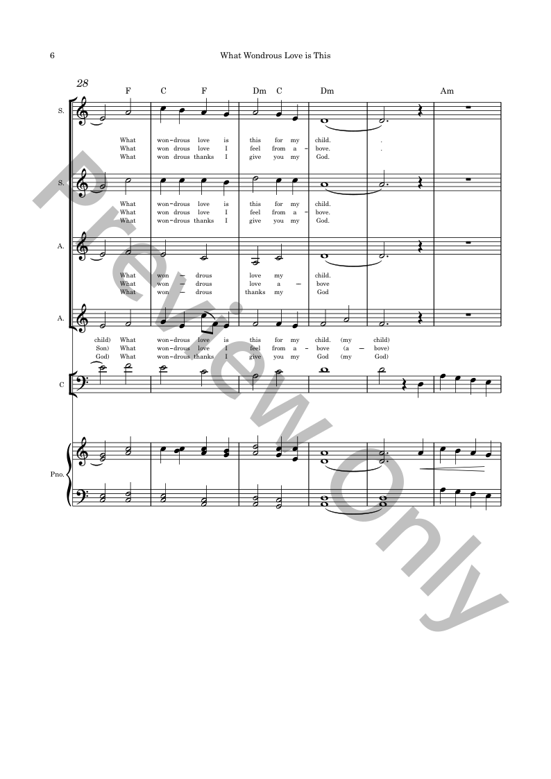 Christmas Angels Christmas Cantata SSAA and piano with optional instruments P.O.D