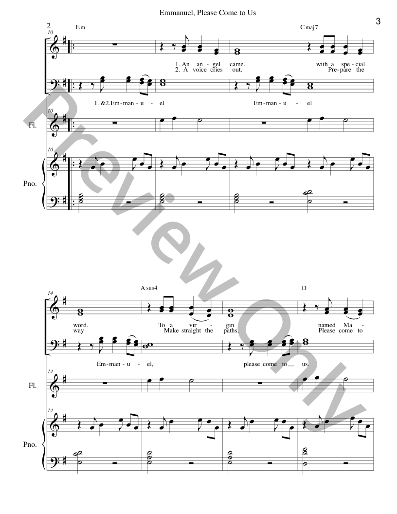 In The Stillness of the Night SATB Christmas Cantata with piano and optional instruments P.O.D