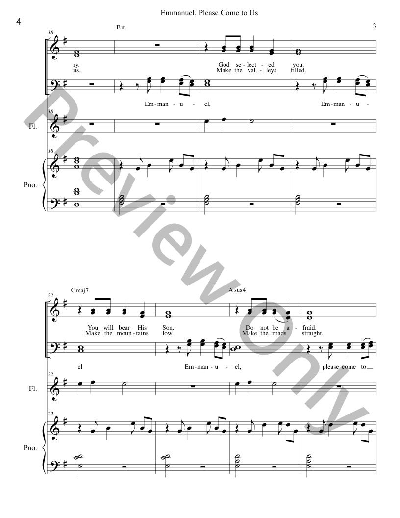 In The Stillness of the Night SATB Christmas Cantata with piano and optional instruments P.O.D