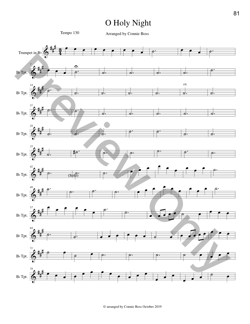 In The Stillness of the Night SATB Christmas Cantata with piano and optional instruments P.O.D