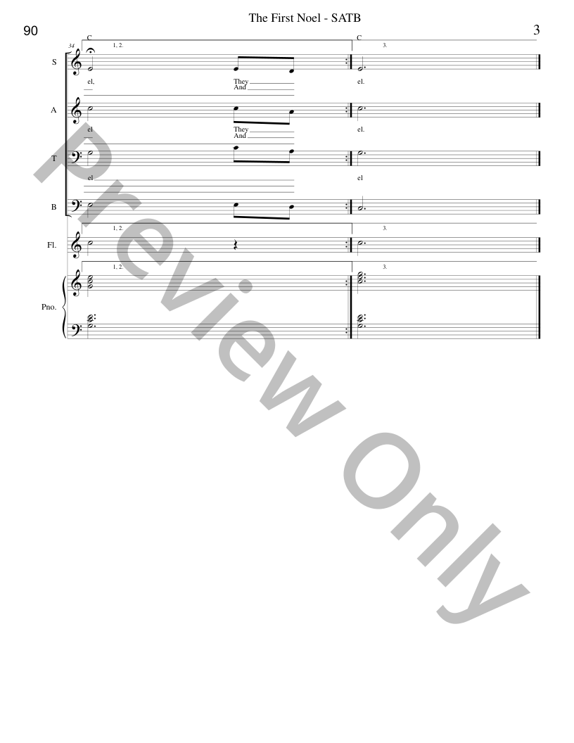 In The Stillness of the Night SATB Christmas Cantata with piano and optional instruments P.O.D