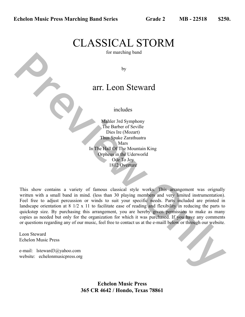 Classical Storm P.O.D