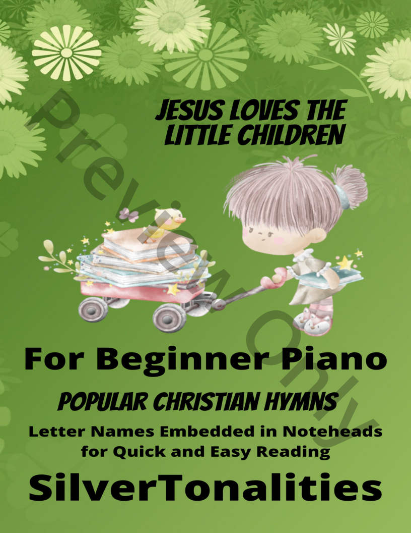 Jesus Loves the Little Children Beginner Piano Collection  P.O.D