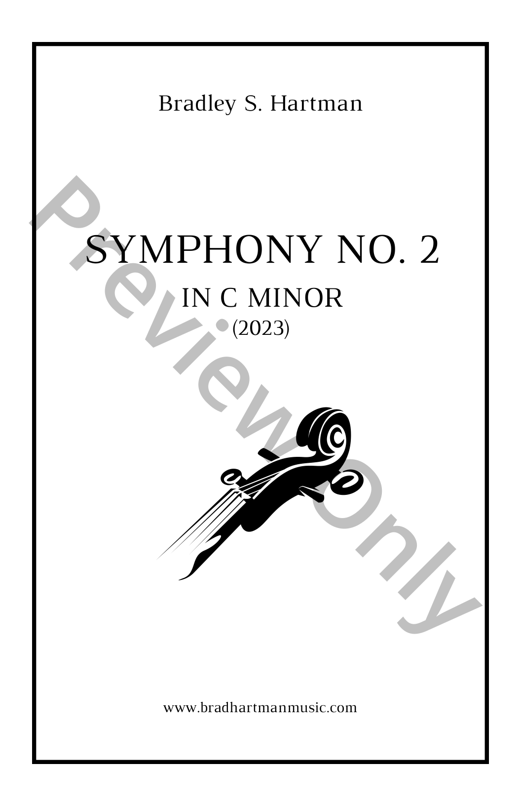 Symphony No. 2 in C minor P.O.D