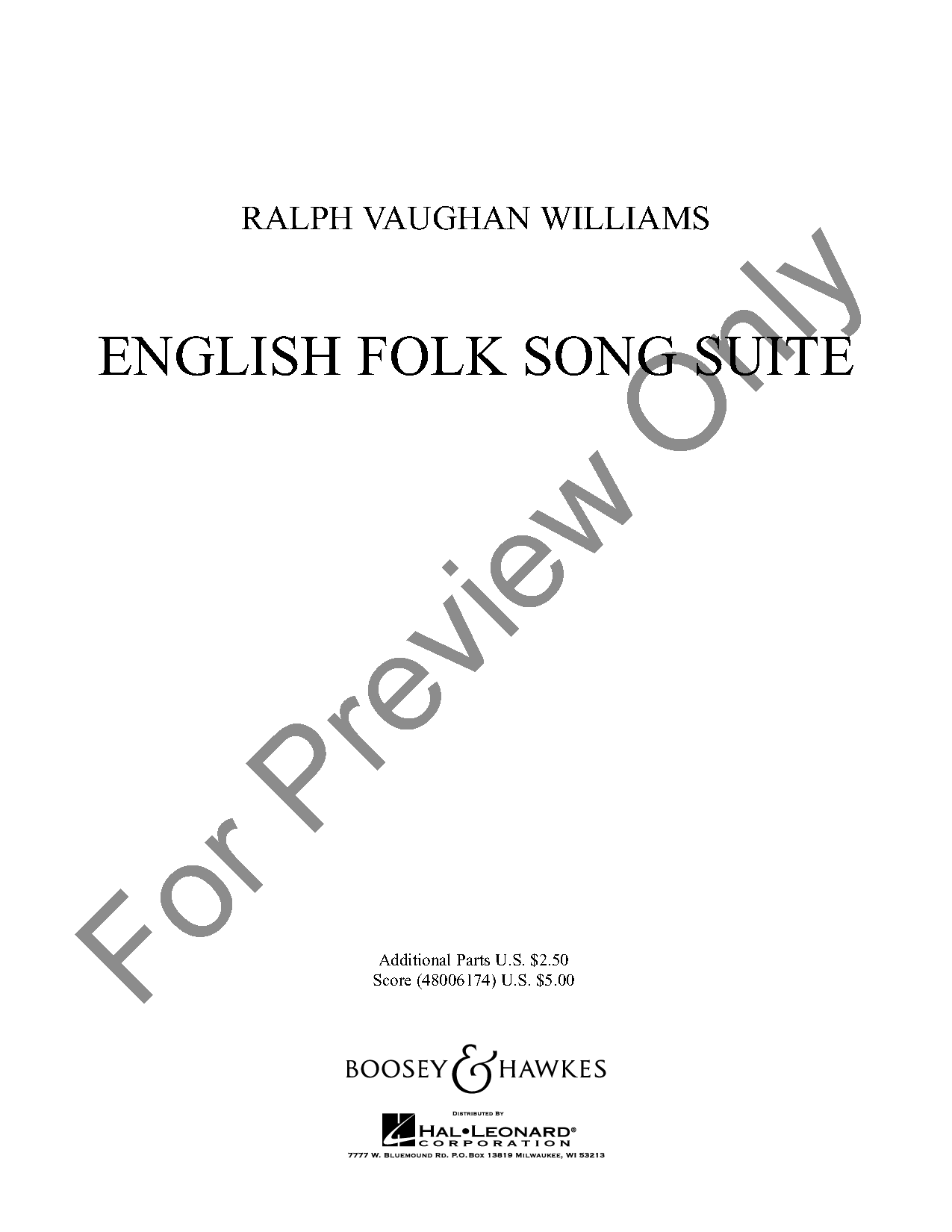 English Folk Song Suite