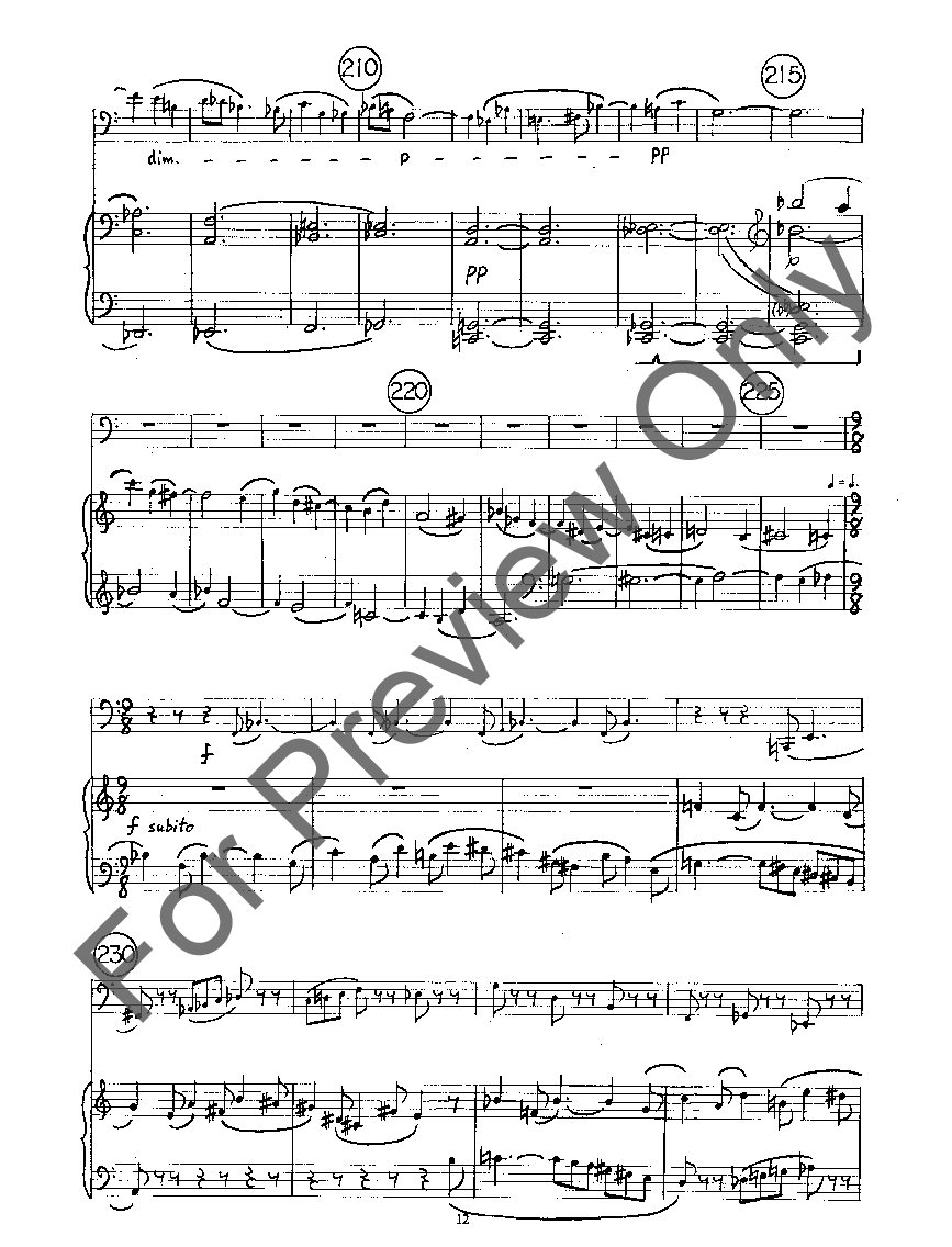 FANTASIA FOR TUBA WITH PIANO ACCOMP