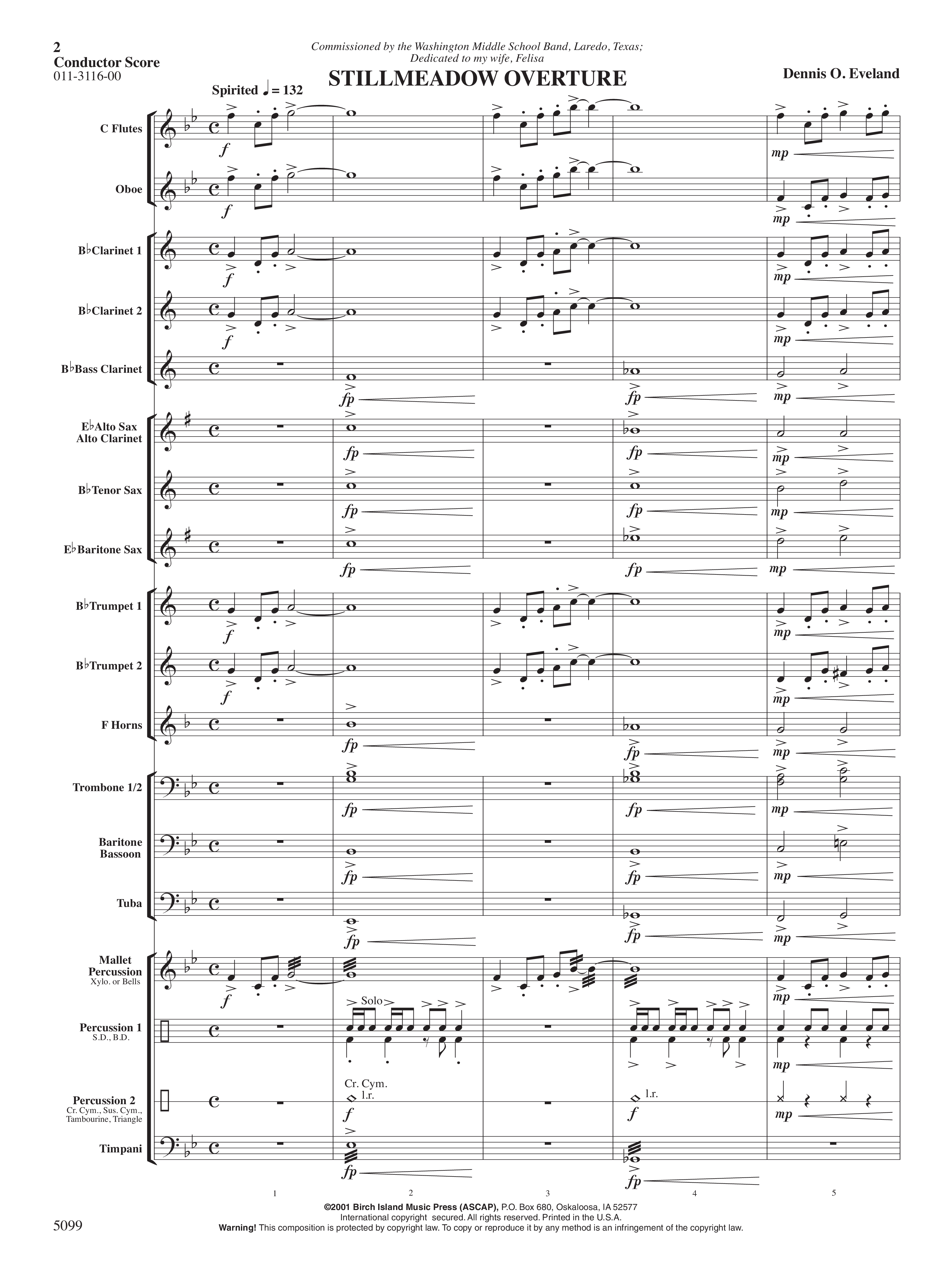 STILLMEADOW OVERTURE