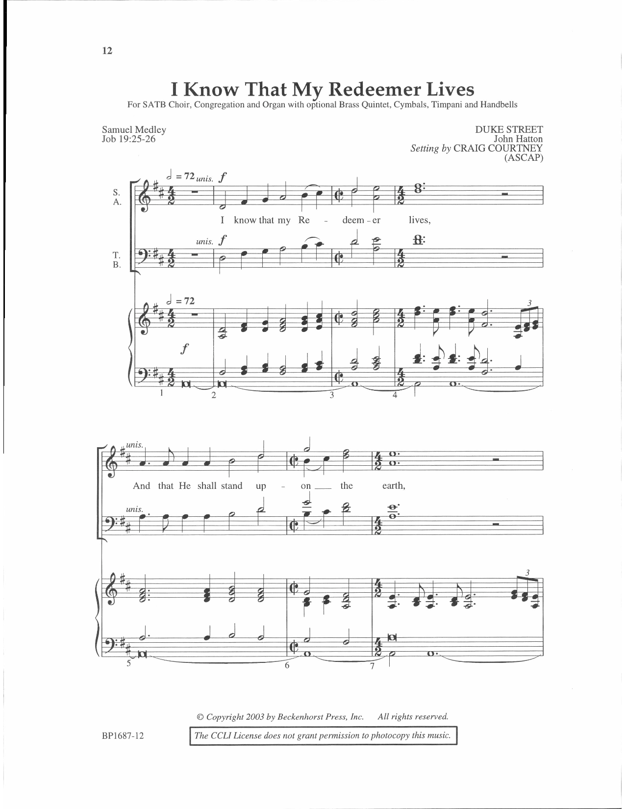 THREE HYMNS FOR EASTER DAY